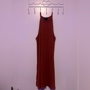 Summer Mock Neck Dress